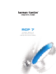 Harman Kardon RCP 7 Owner's Manual