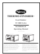 Hatco THERMO-FINISHER TF-2015 Installation & Operating Manual