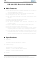 Holux GR-90 Specifications