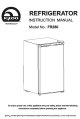 IGLOO FR280 SPECIFICATION SHEET Pdf Download | ManualsLib