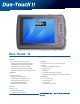 General Dynamics Duo Touch II Datasheet