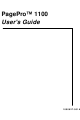 Minolta PagePro 1100 User Manual
