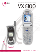 LG VX6100 Training Manual