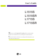 LG L1515S User Manual