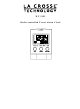 La Crosse Technology WT-2192 User Manual