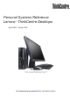 Lenovo ThinkCentre M57e 6176 Reference Manual