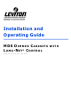 Leviton DMX-512 Installation And Operating Manual