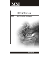 MSI G31M Series User Manual