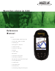 Magellan eXplorist 600 Reference Manual