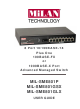 MiLAN MIL-SME801GSX User Manual