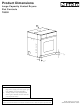 Miele T8002 Product Dimensions