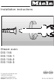 Miele DG 155 Installation Instructions Manual