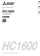 Mitsubishi Electric HC1600 User Manual