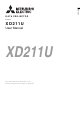 Mitsubishi Electric XD211U User Manual