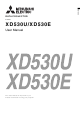 Mitsubishi Electric XD530U User Manual