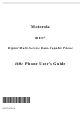 Motorola iDEN i60c User Manual