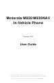 Motorola M930 User Manual
