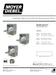 Moyer Diebel 201HTN Installation Manual With Service Replacement Parts
