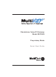 Multitech MultiVOIP 800 MVP800 Quick Start Manual