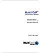 Multitech MultiVOIP MVP210 User Manual
