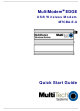 Multitech MTCBA-E-U Quick Start Manual