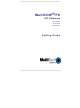 Multitech MultiVOIP MVPFX2-2 Cabling Manual