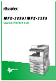 Muratec MFX-2350 Quick Reference