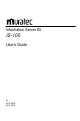 Muratec MFX-2500 User Manual