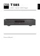NAD T585 Owner's Manual