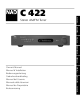 NAD C422 Owner's Manual