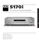 NAD S170i Owner's Manual