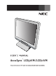 NEC AccuSync LCD51VM User Manual