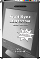 NEC MultiSync LCD1525M User Manual