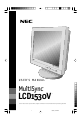 NEC MultiSync LCD1530V User Manual