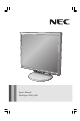 NEC MultiSync LCD1770GX User Manual