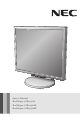 NEC MultiSync LCD1970V User Manual