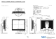 NEC MultiSync LCD2060NX Dimensional Drawing