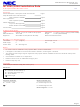 NEC MT1055 Installation Data