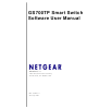 Netgear ProSafe GS700TP Software User Manual