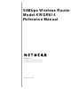 Netgear KWGR614 Reference Manual