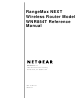 Netgear RangeMax NEXT WNR854T Reference Manual