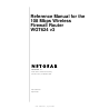 Netgear WGT624 Reference Manual