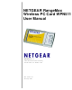 Netgear RangeMax WPN511 User Manual
