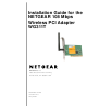 Netgear WG311 Installation Manual