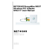 Netgear RangeMax NEXT WN311T User Manual
