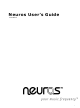 Neuros Digital Audio Computer 128MB User Manual
