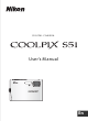 Nikon CoolPix S51 User Manual