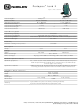 Nobles TrailBlazer Portapac I Specifications