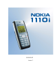 Nokia 1110i User Manual