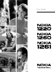 Nokia 1220 User Manual